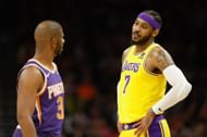 Phoenix Suns All-Star point guard Chris Paul and former LA Lakers forward Carmelo Anthony